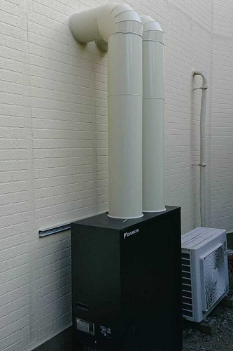 ダイキン高性能換気システム（全熱交換換気 250㎥/h）CO₂センサー搭載